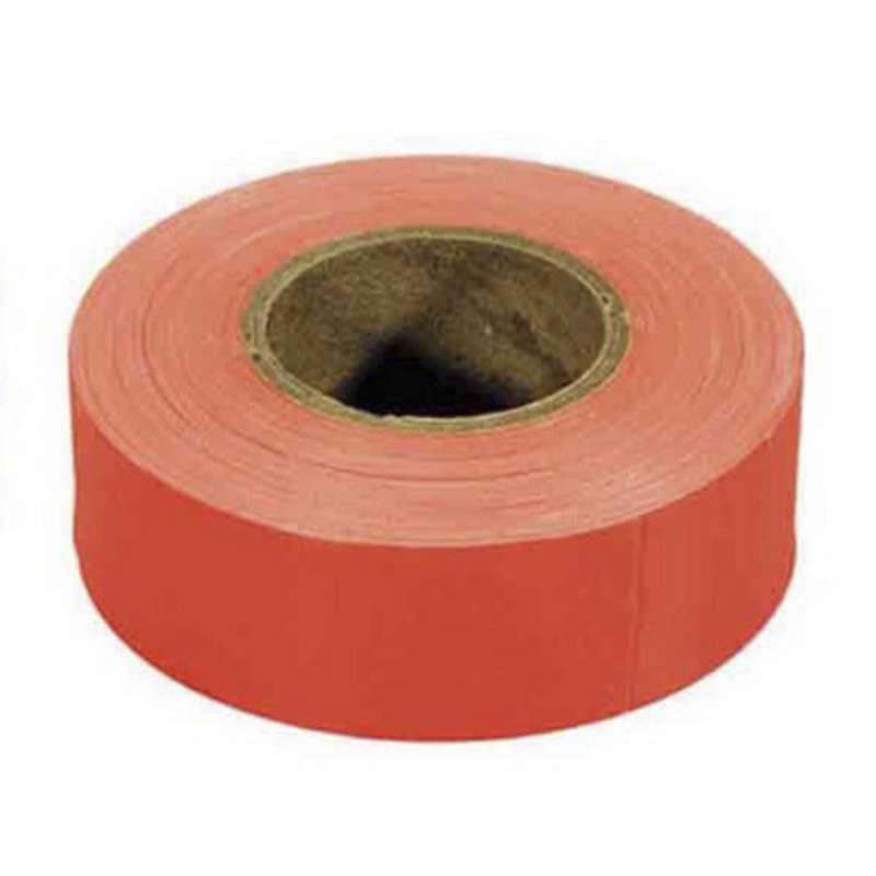 Irwin® Bulk Flagging Tape, 150 ft x 1-3/16 in x 2 mm, Glo Orange